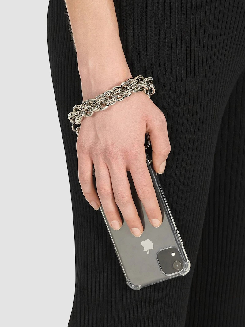 IPHONE 12 COVER W/ CHAIN WRIST STRAP - 2