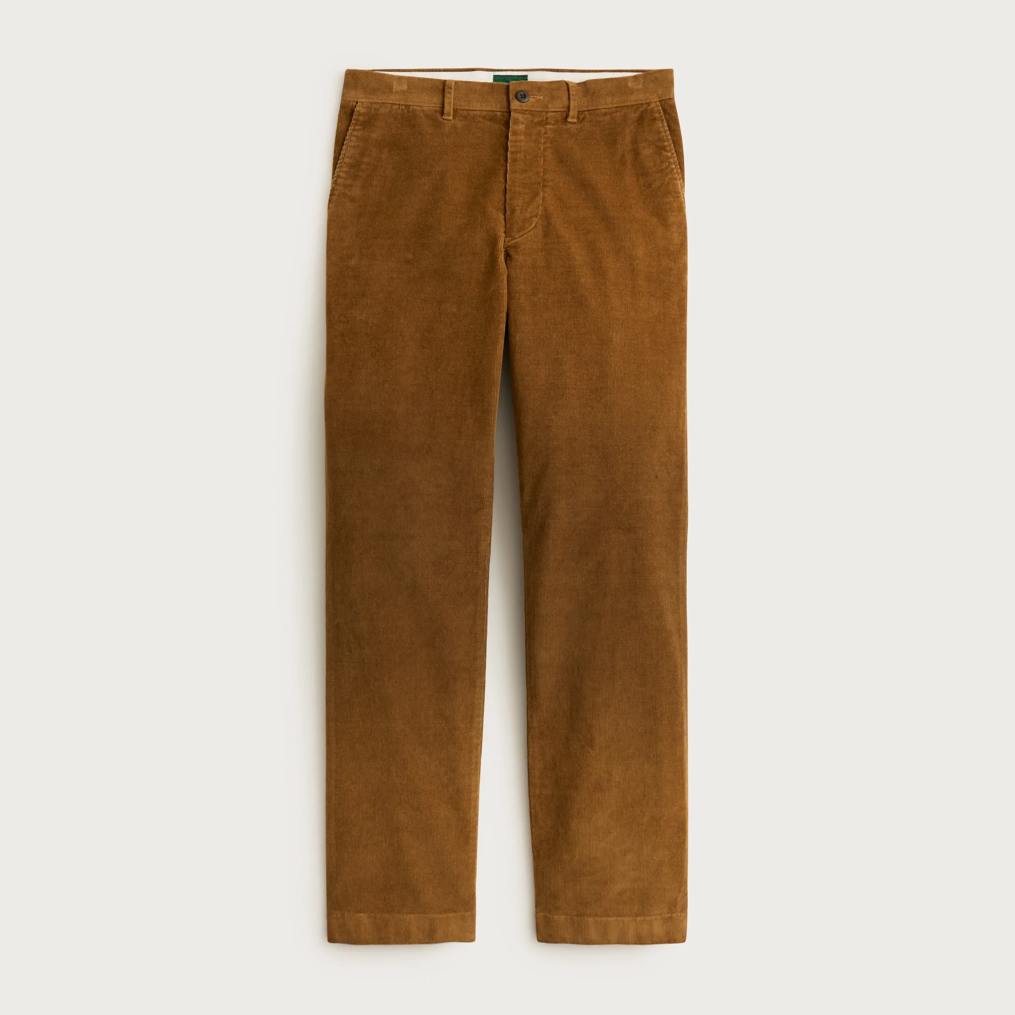 Broken-in Straight pant in stretch corduroy - 1