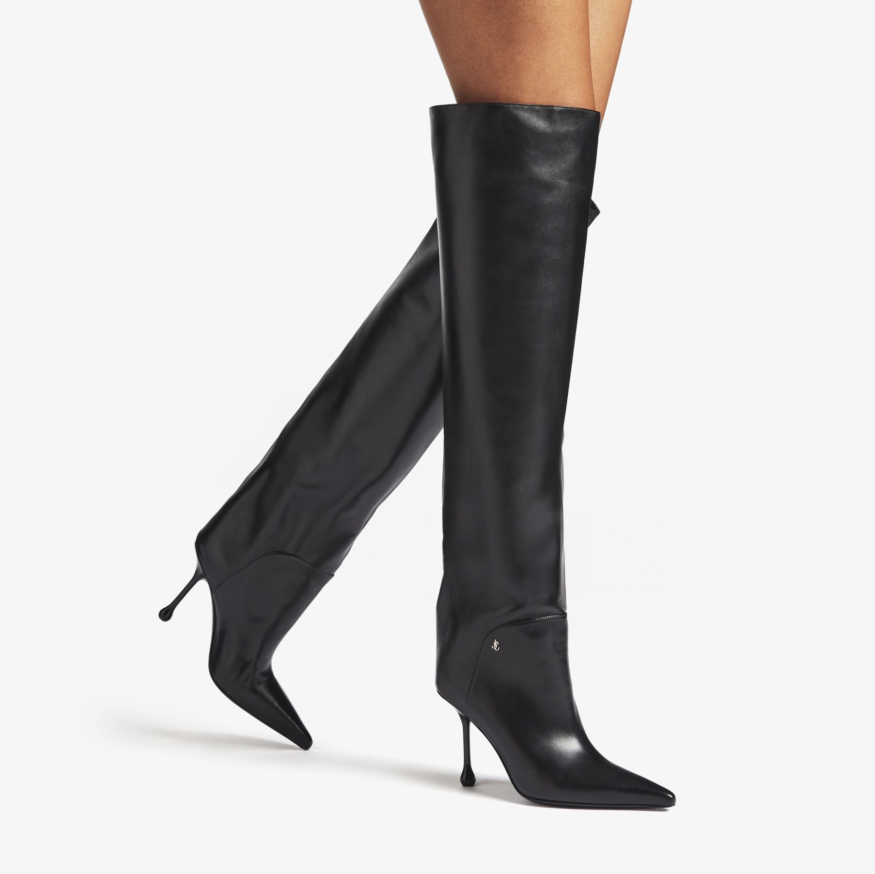 Cycas Knee Boot 95
Black Nappa Leather Knee-High Boots - 2