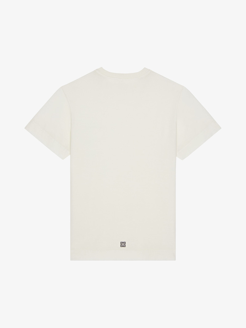 Givenchy GIVENCHY 1952 SLIM FIT T-SHIRT IN COTTON outlook