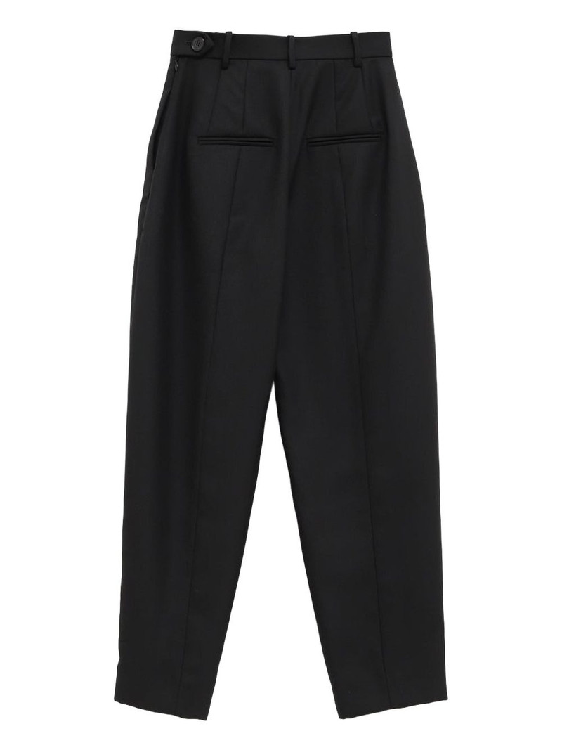 KHAITE Dugan button pleated trousers outlook