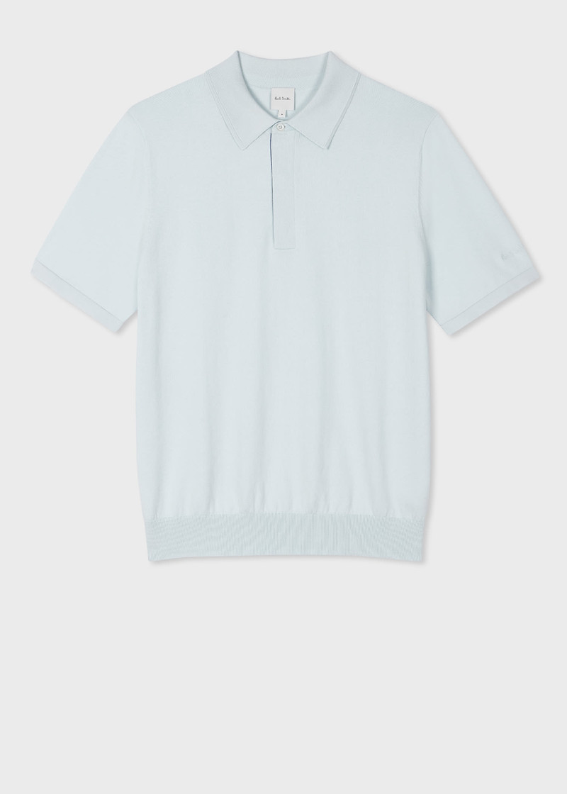 Organic Cotton Knitted Polo Shirt 1