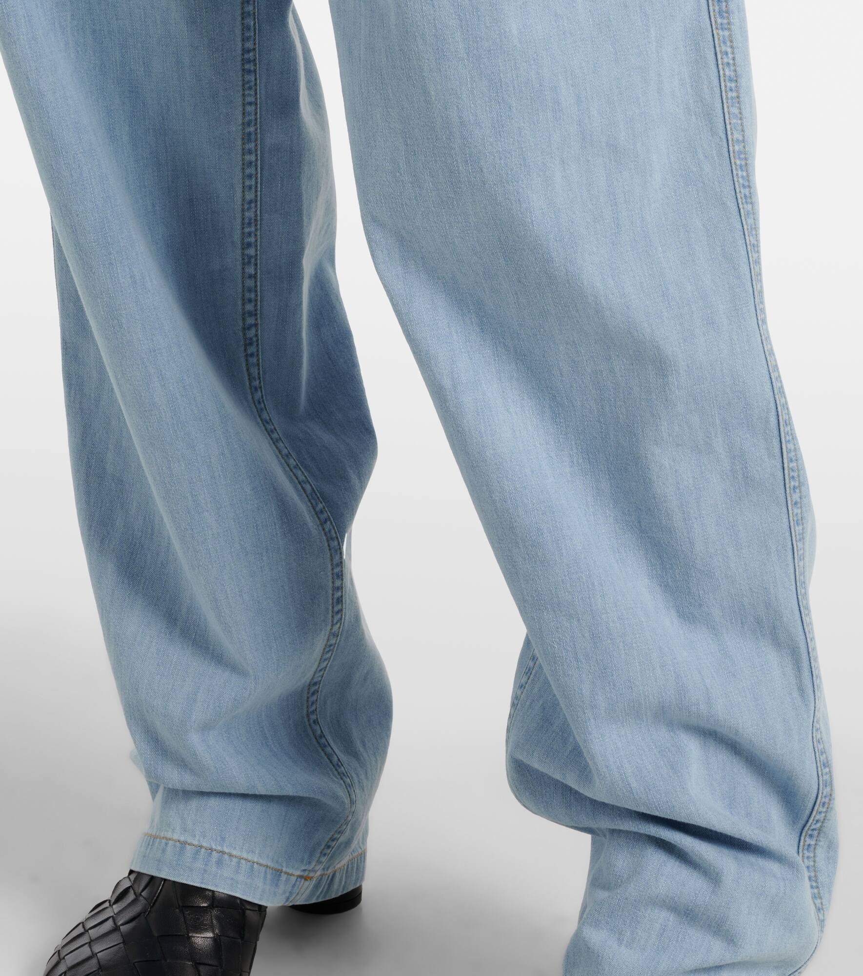 High-rise wide-leg jeans - 5