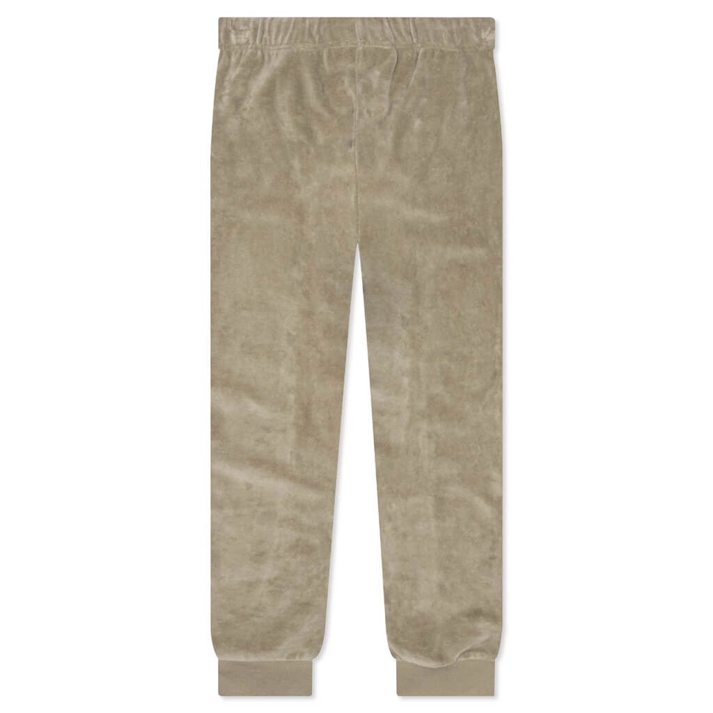 ESSENTIALS WOMEN'S VELOUR PANT - OAK - 2