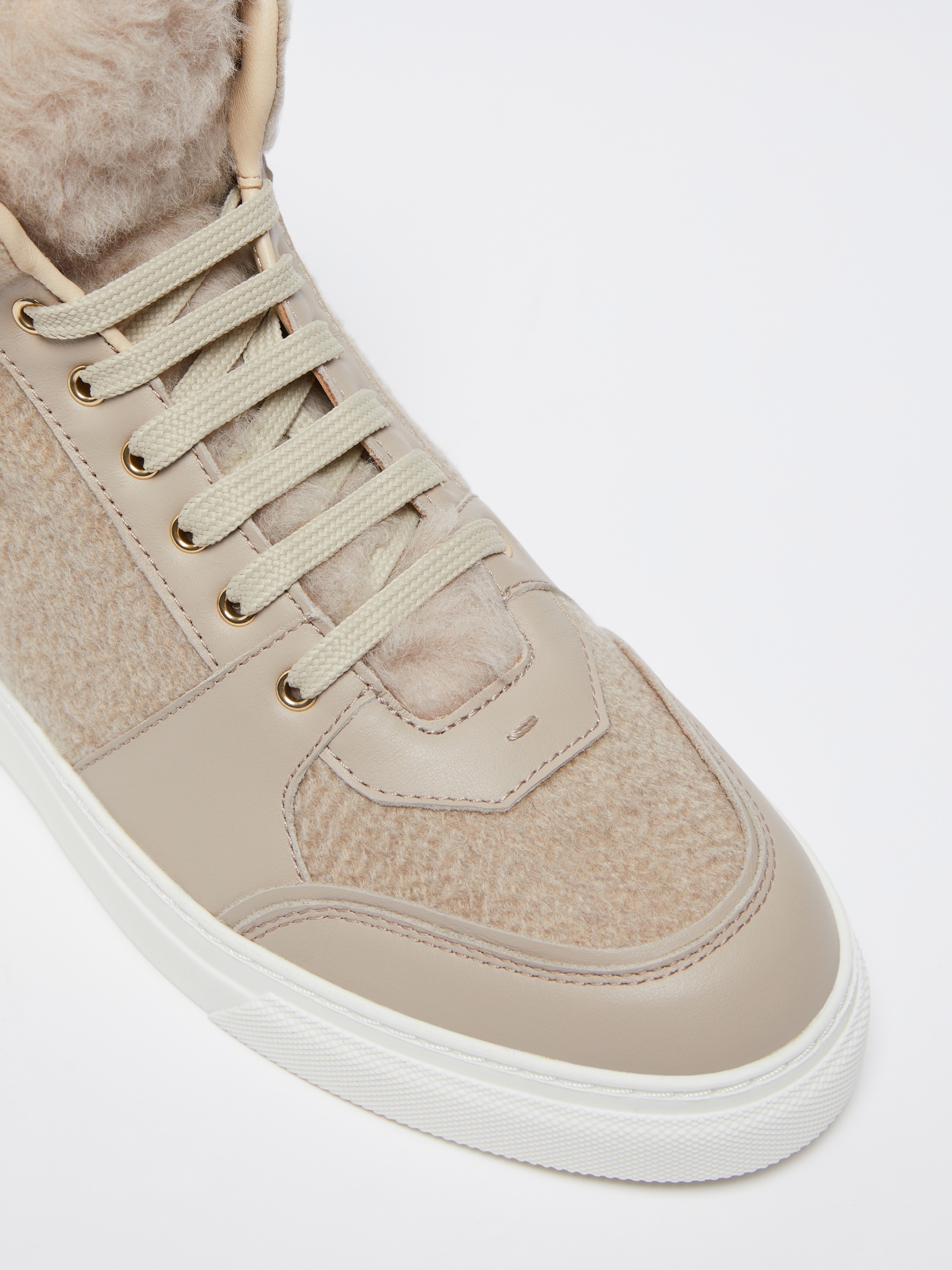 KLEA Split leather and leather sneakers - 4