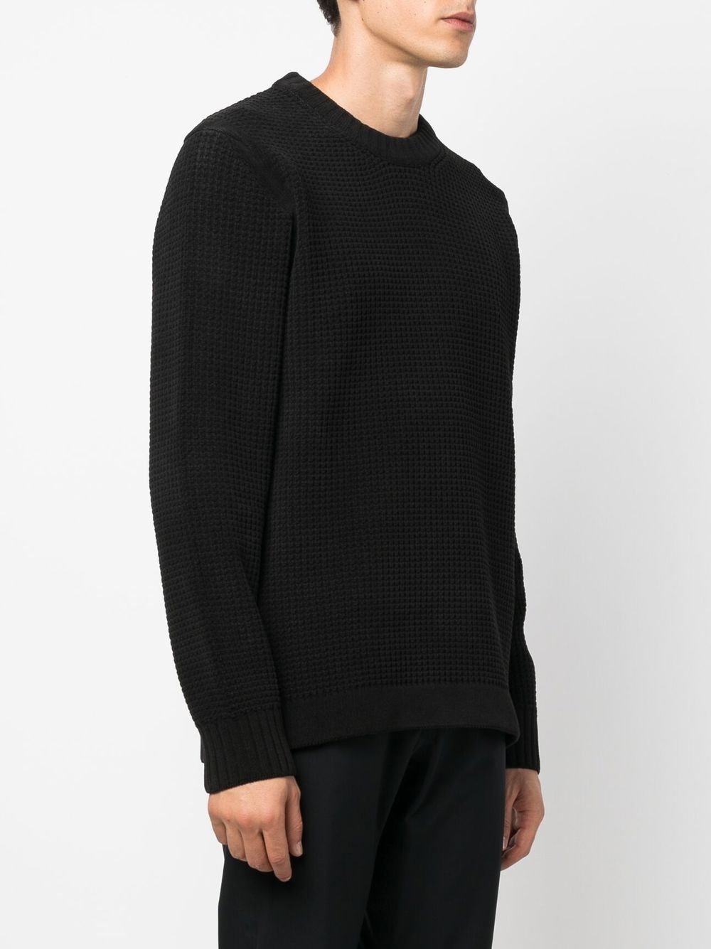 cotton-knit jumper - 2