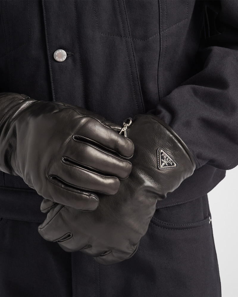 Prada Nappa leather gloves outlook