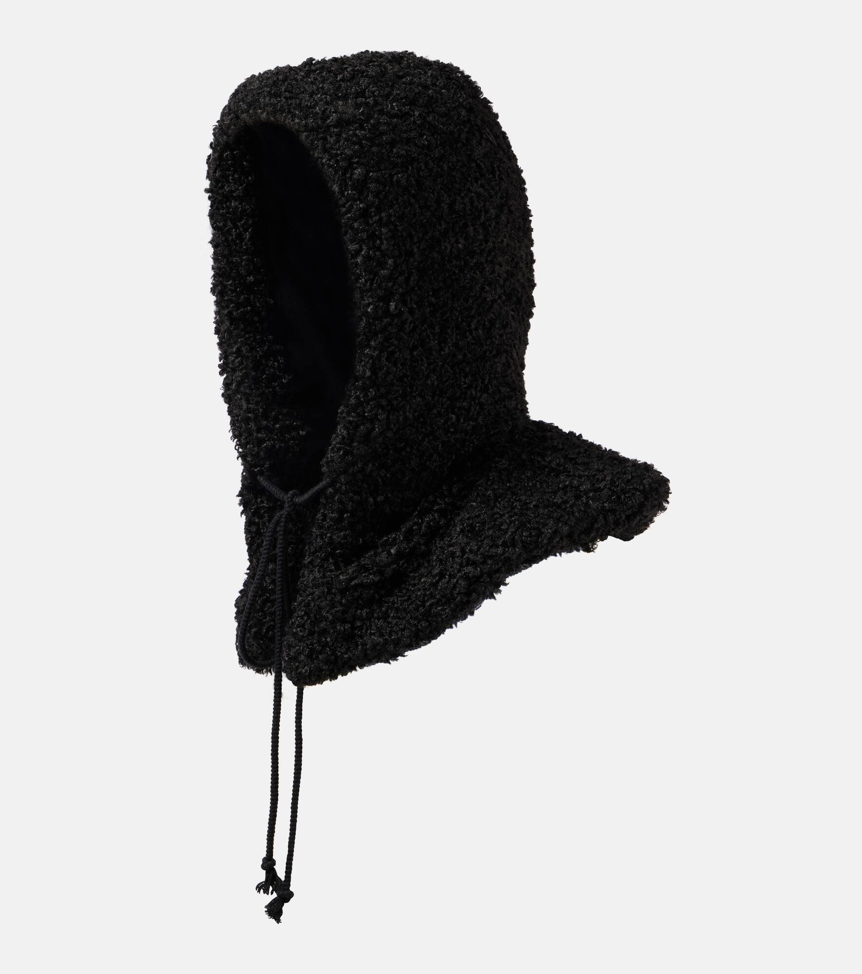 Faux shearling hood - 4