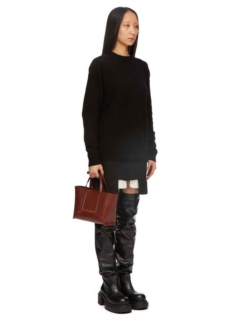 mini shopper leather tote bag 5