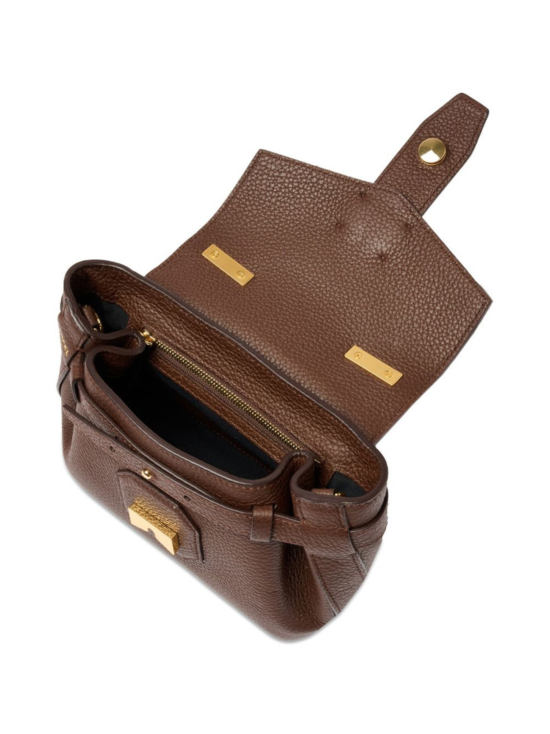 mini Charlie grained tote bag 3