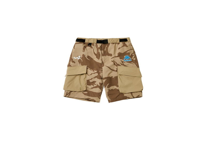 PALACE KAPPA FOR ALPINE NYLON PIT SHORT DESERT CAMO - 1