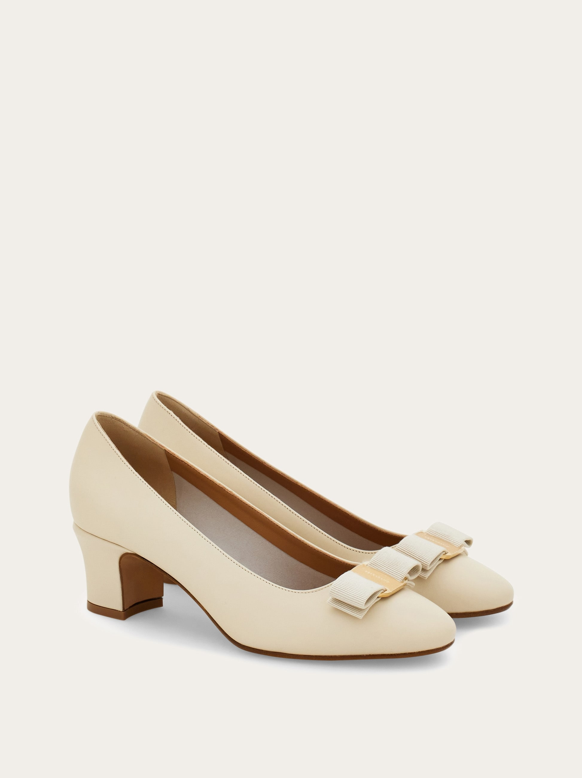 Vara bow block heel pump - 2