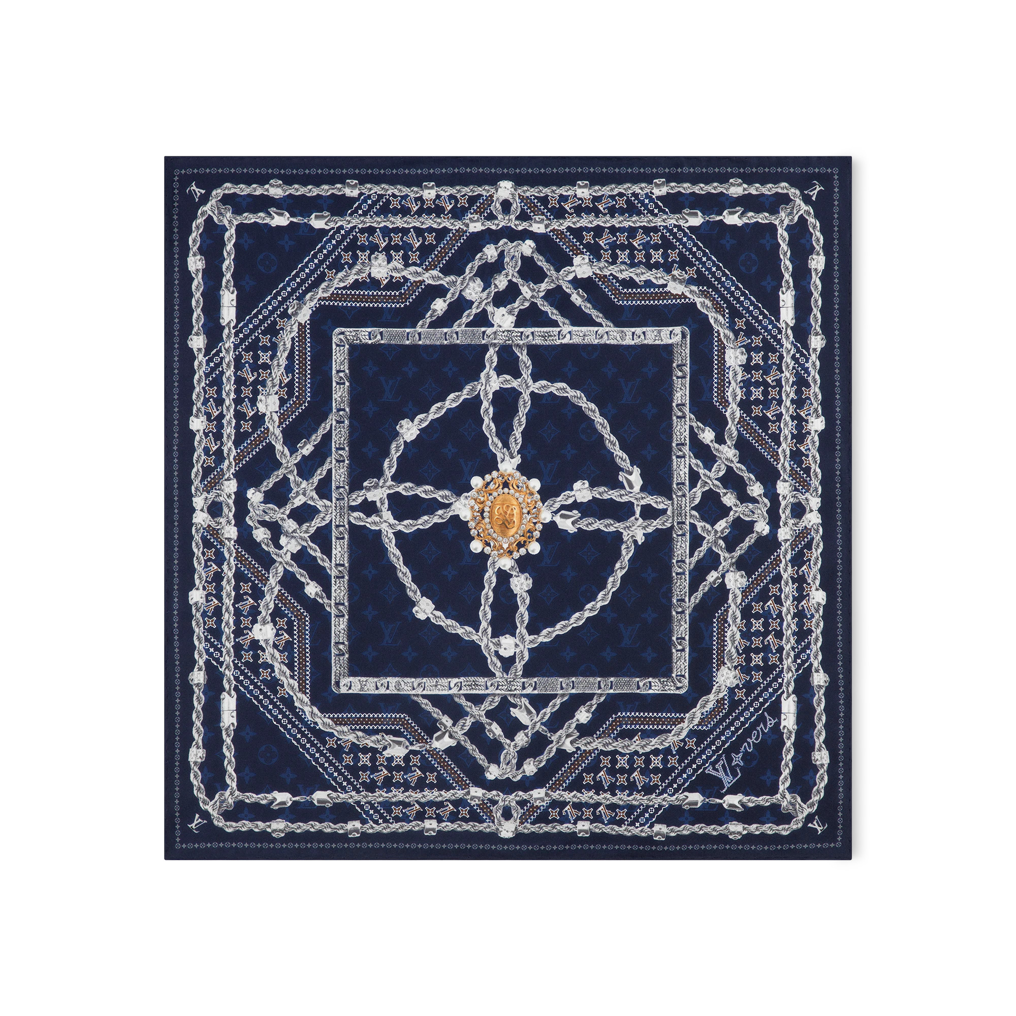 LV Dynasty Silk Bandana - 1