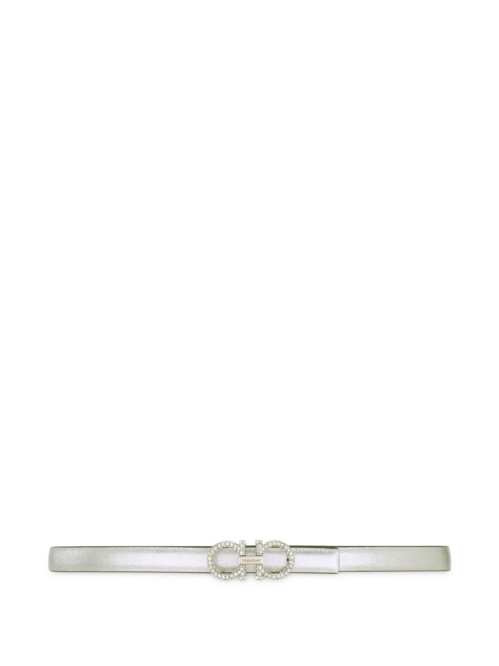 reversible adjustable Gancini belt - 3