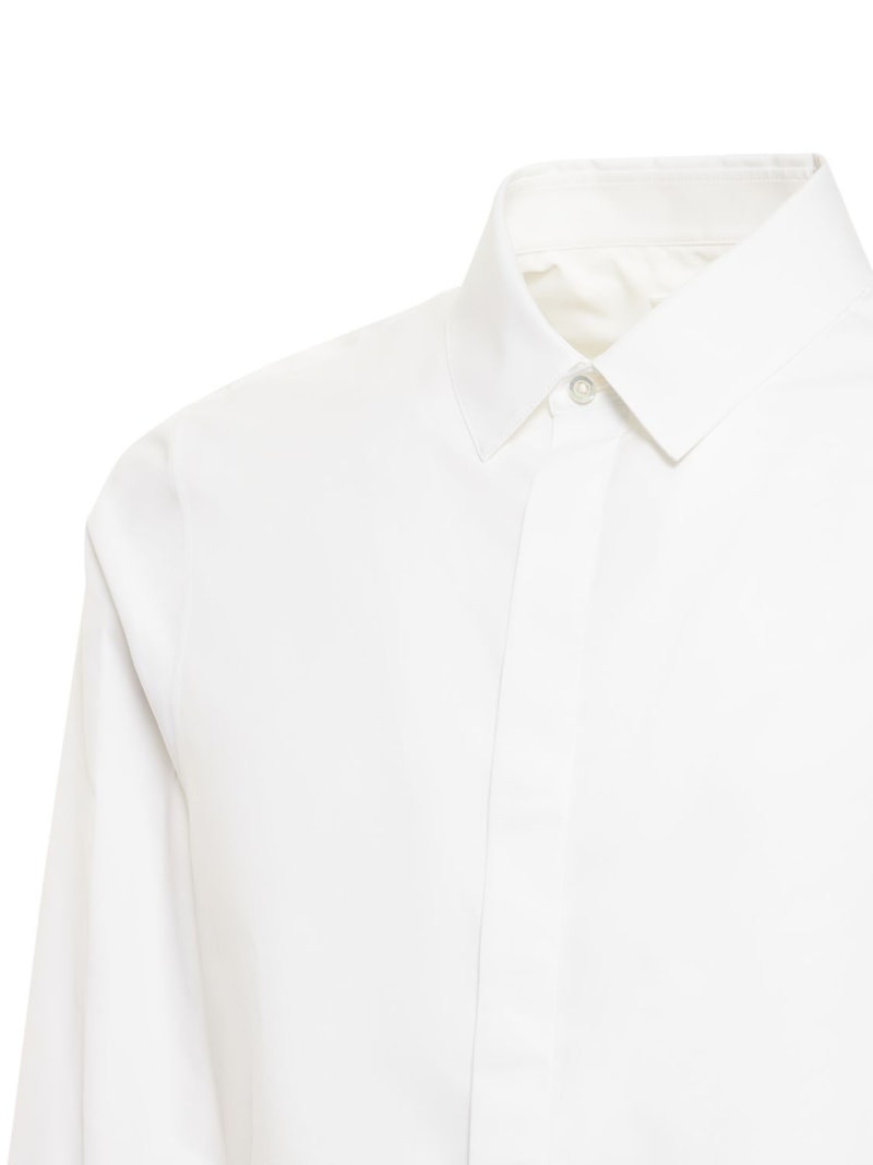 Organic cotton poplin shirt - 4