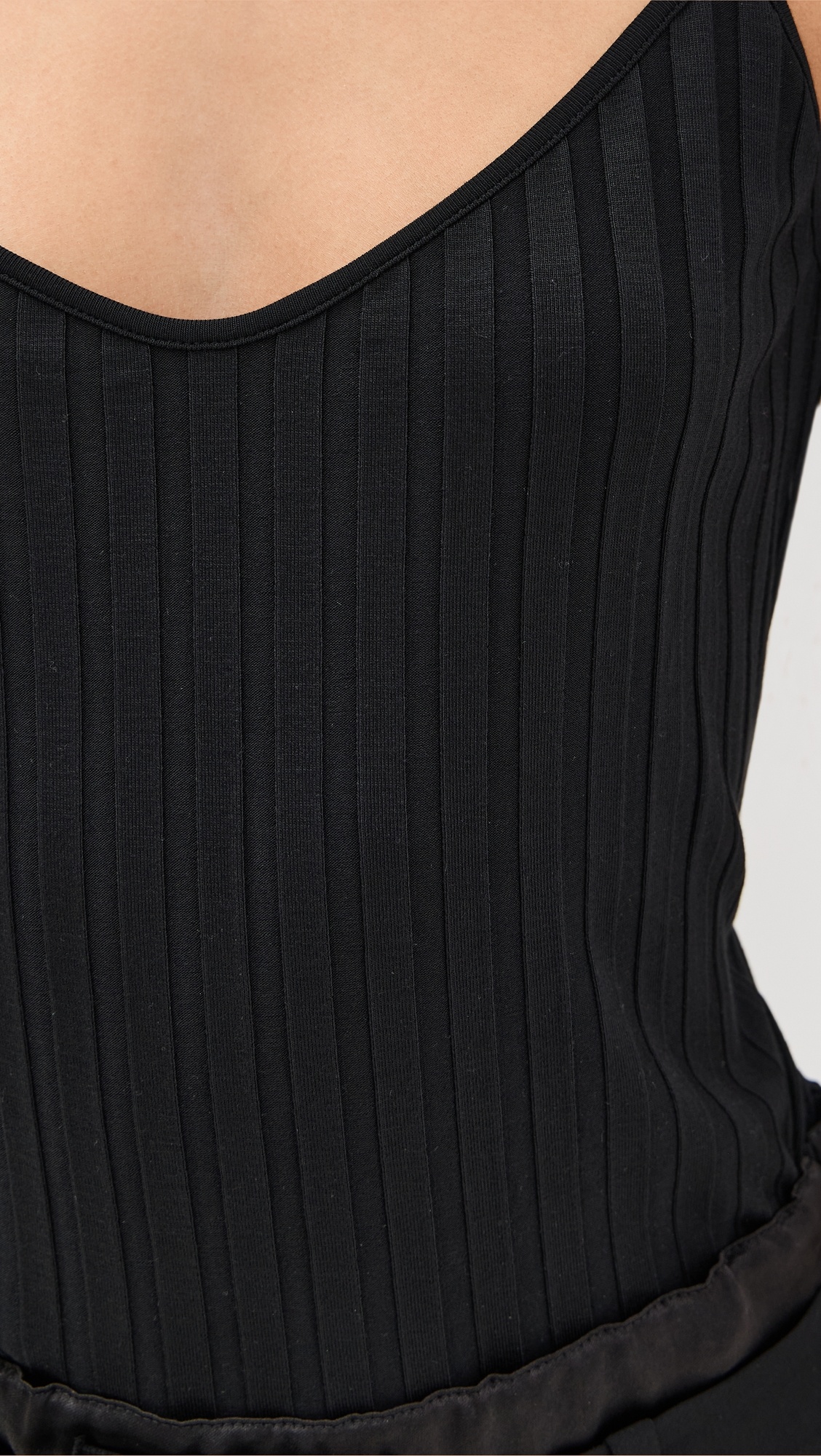 Rib V Neck Cami - 5