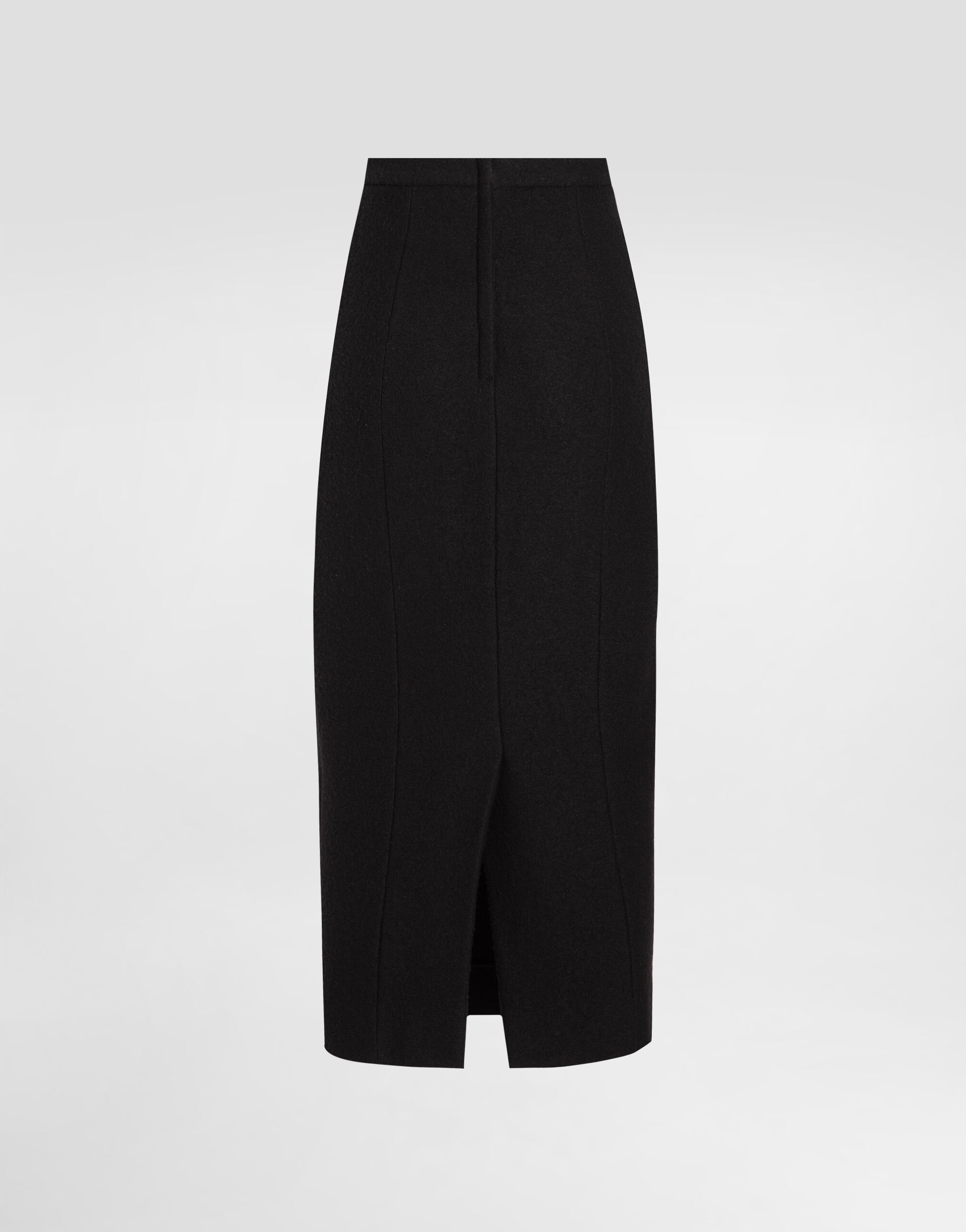 Wool pencil skirt - 7