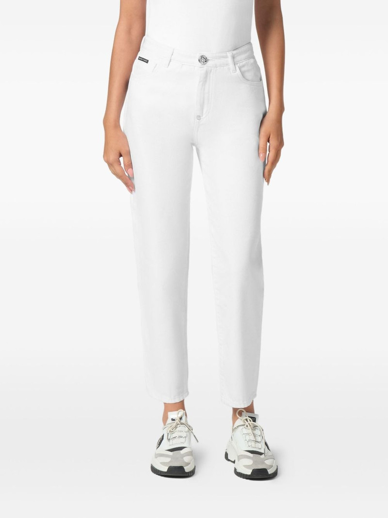 logo-plaque jeans 3