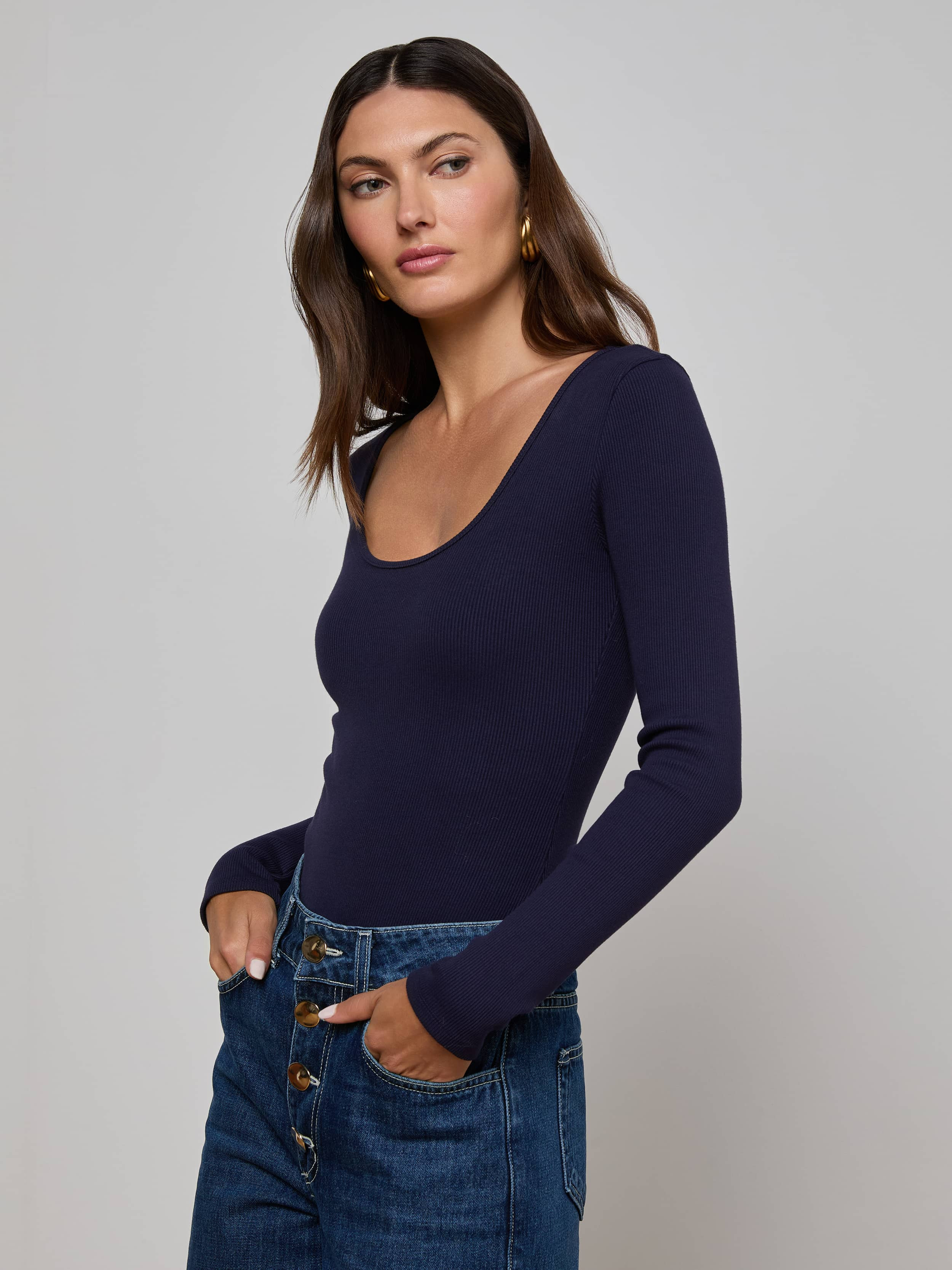 Elara Scoopneck Bodysuit - 3