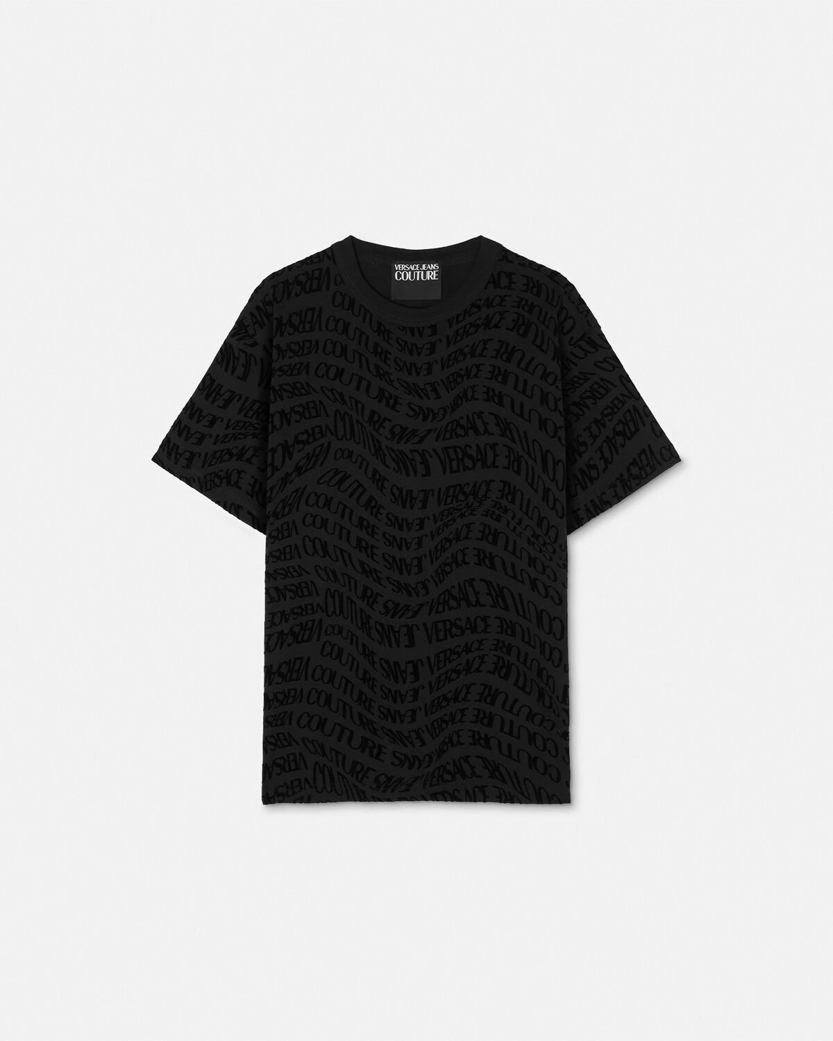 Liquify Logomania Flock T-Shirt - 1