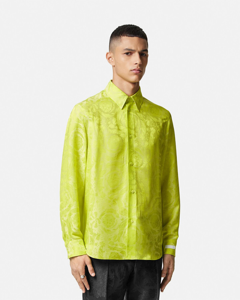 Barocco Silk-Blend Shirt 4