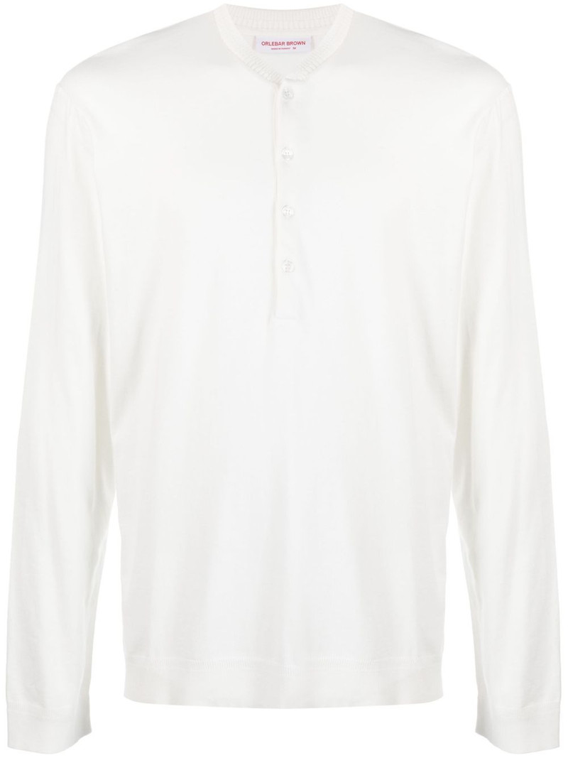 v-neck cotton jumper 1