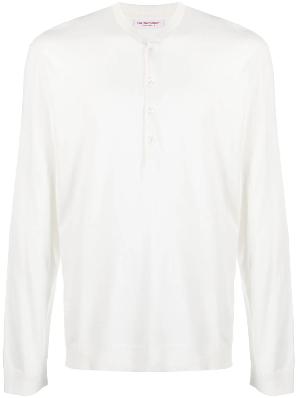 v-neck cotton jumper - 1