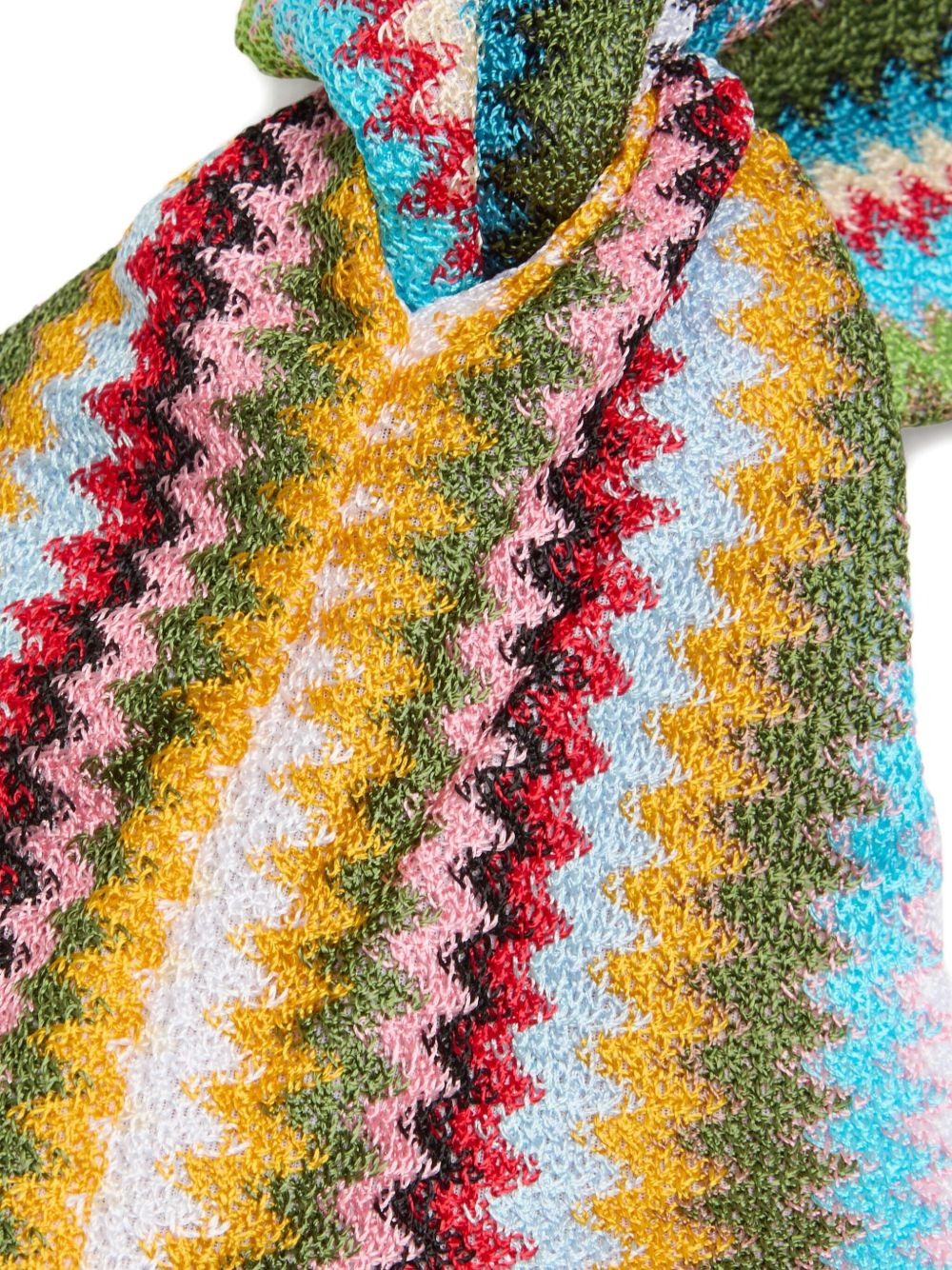 zigzag-pattern headband - 2