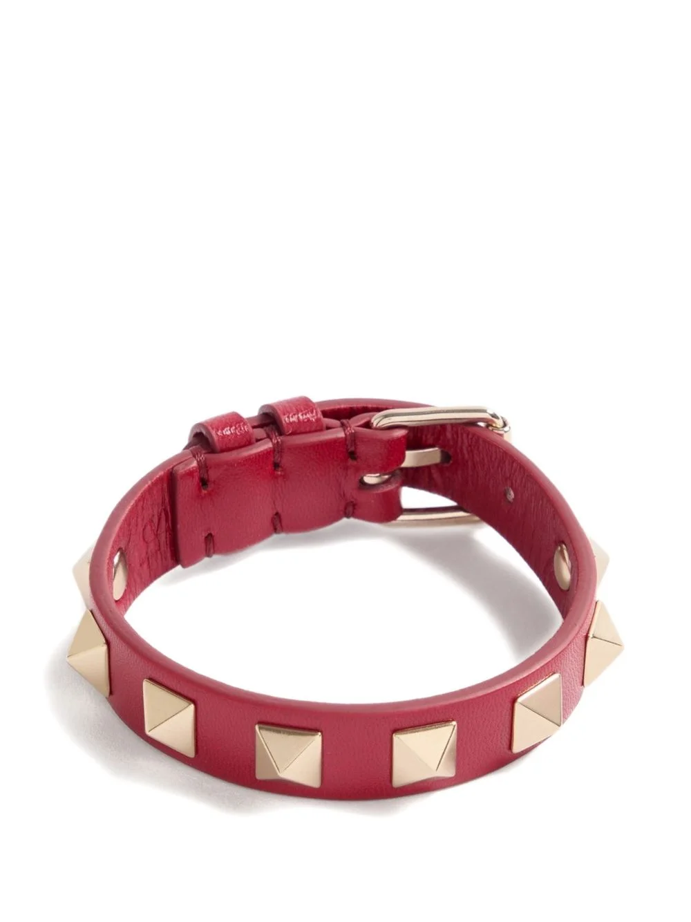 Rockstud leather bracelet - 1