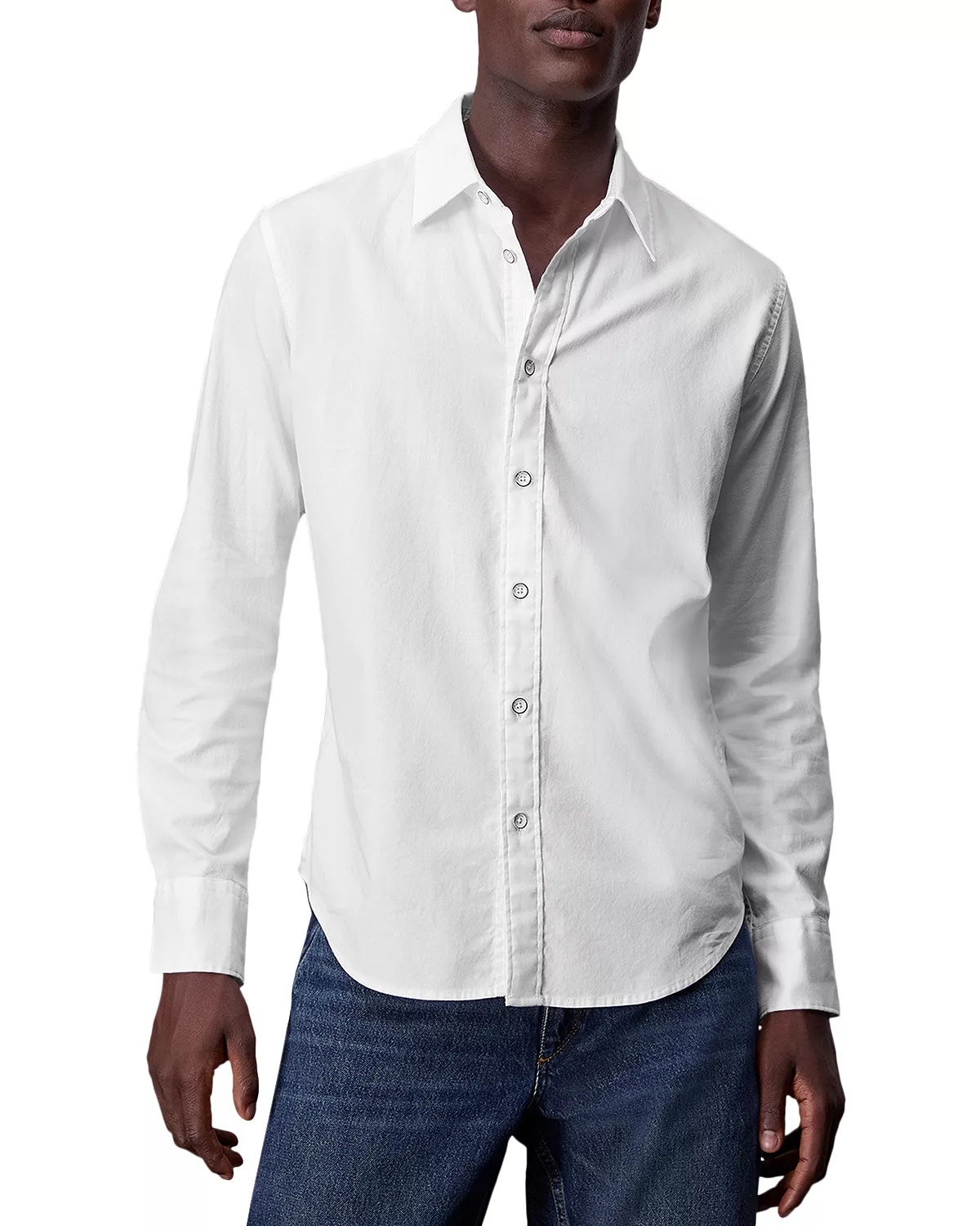 Tomlin Stretch Dobby Button Front Shirt - 3