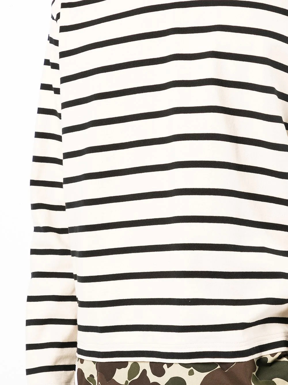 striped long-sleeved T-shirt - 5