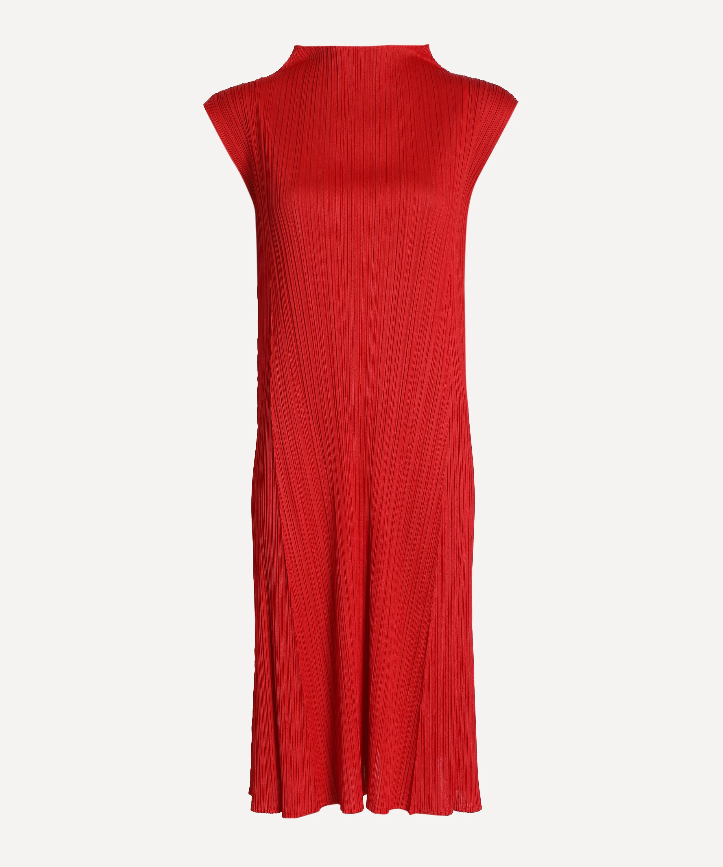 MONTHLY COLOURS: NOVEMBER Pleated Midi Dress - 1