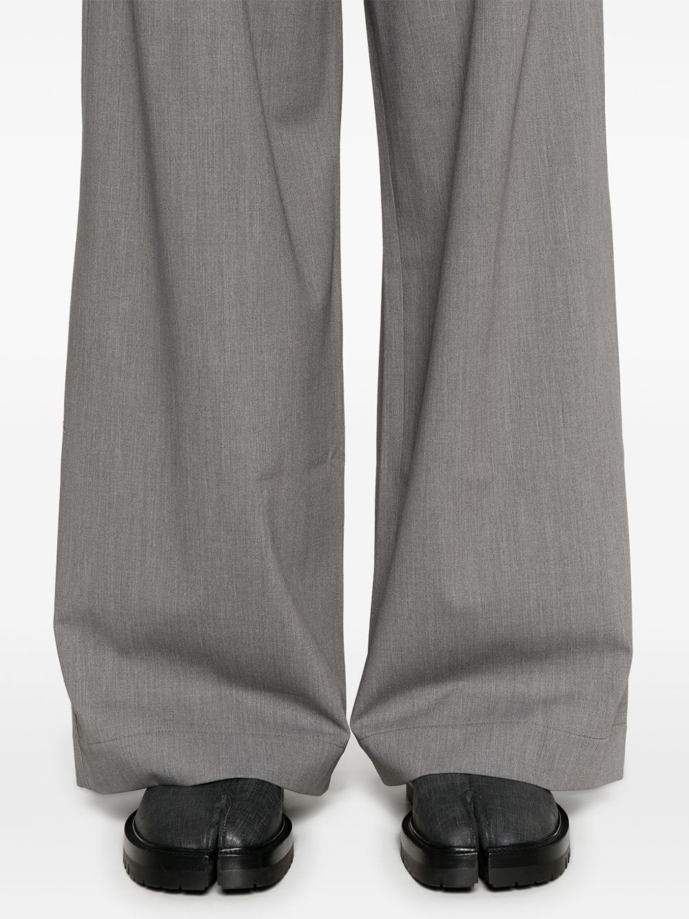 pleat-detailing trousers - 5
