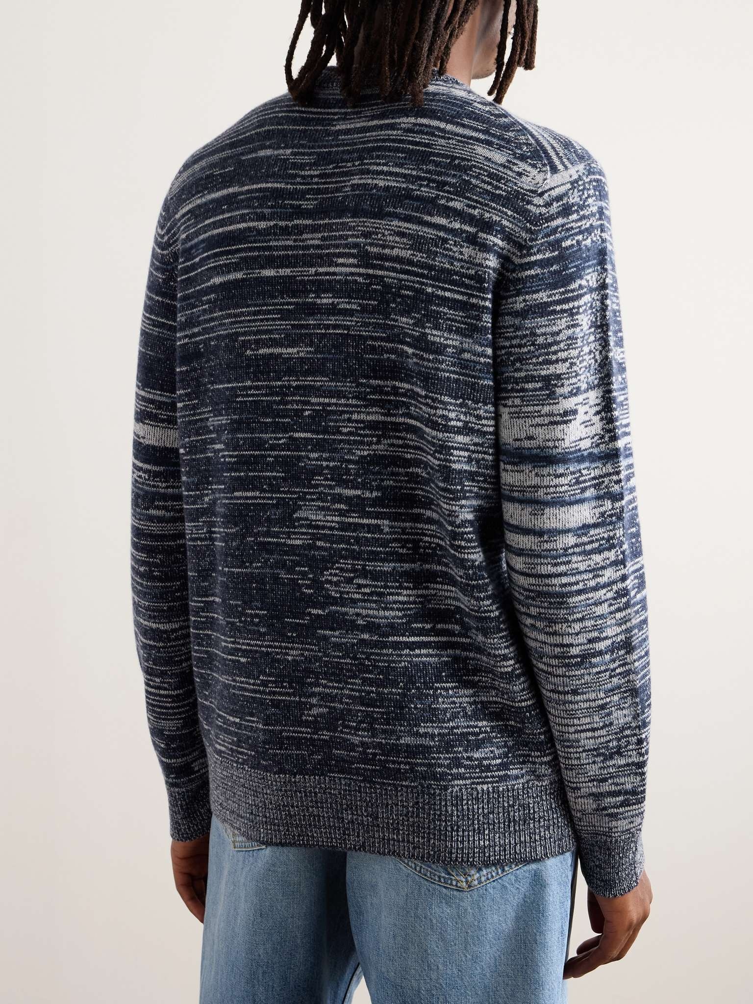 Space-Dyed Cashmere Sweater - 3