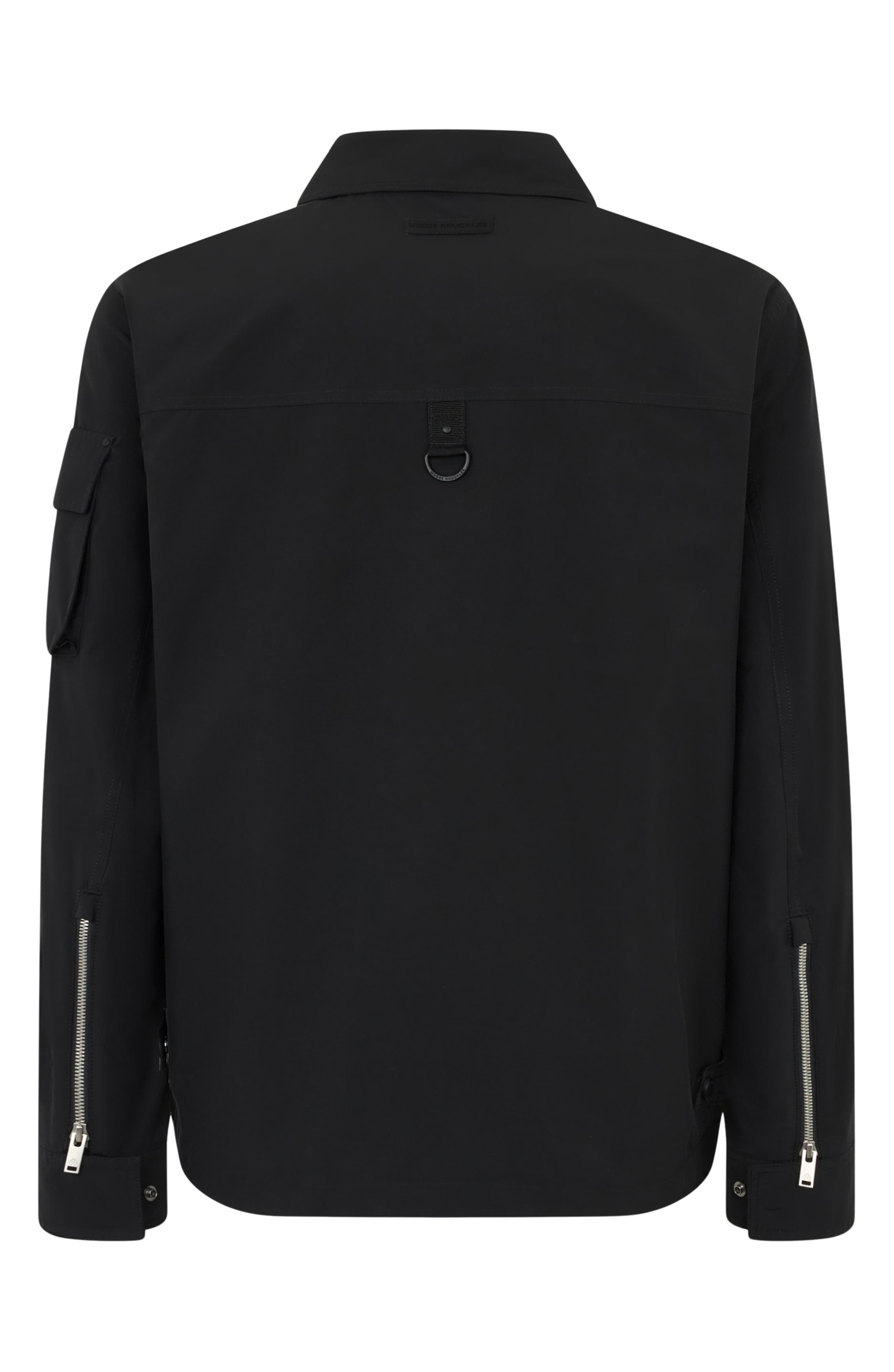 Moose Knuckles Charlesbourg Water Repellent Jacket in Black at Nordstrom - 5