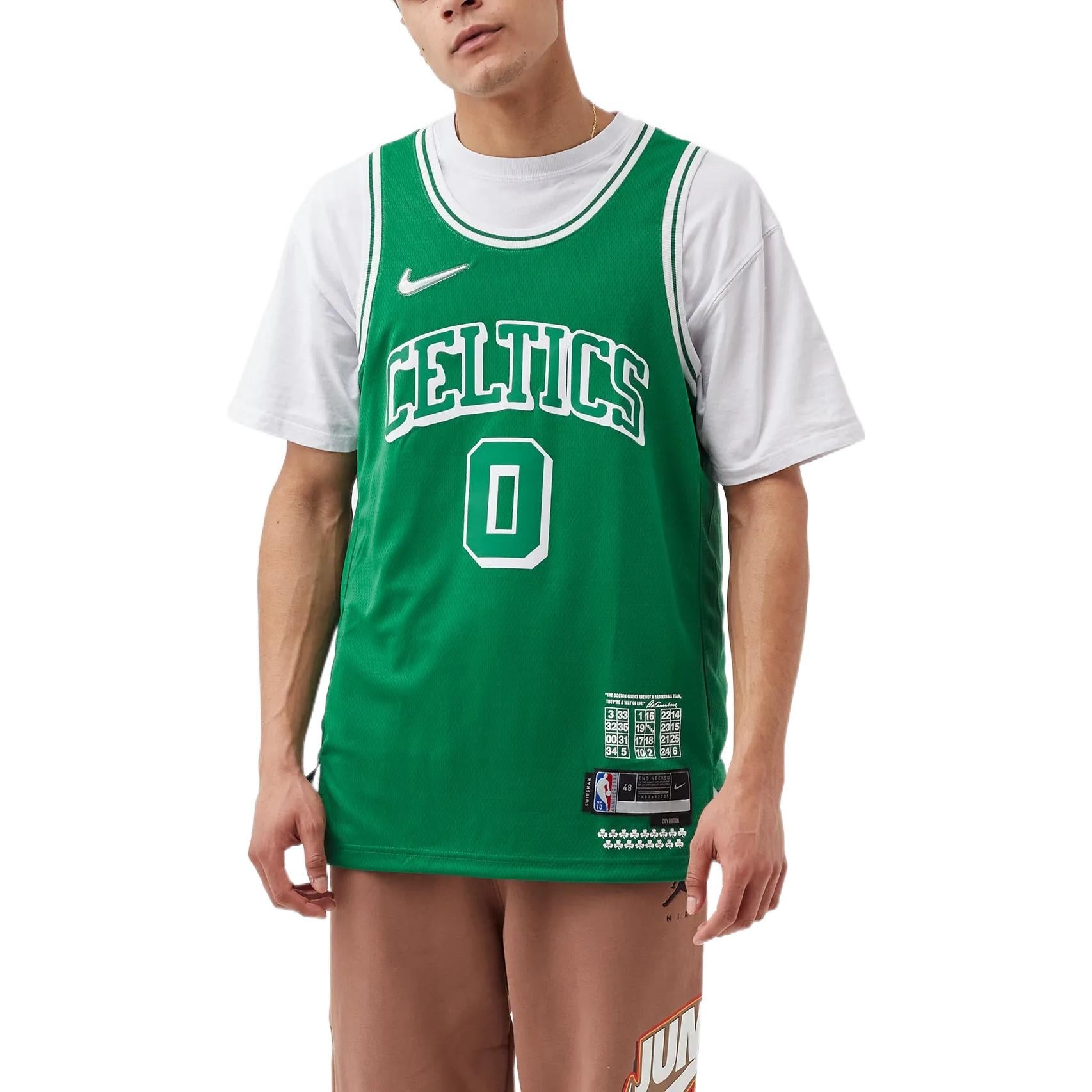 Nike x NBA Boston Celtics Jerseys 'Jayson Tatum 0' DB4019-321 - 3
