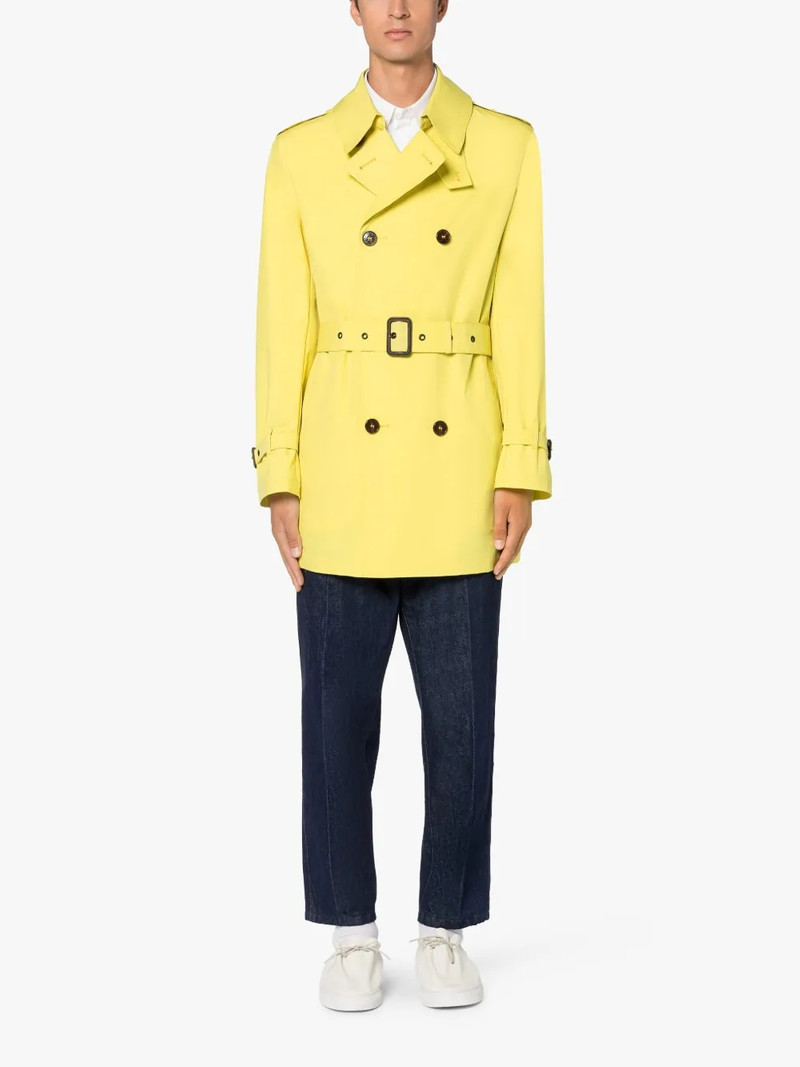 Mackintosh KINGS YELLOW ECO DRY TRENCH COAT outlook