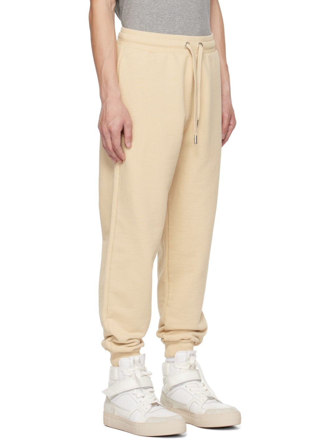 Beige Ami de Cœur Sweatpants - 2