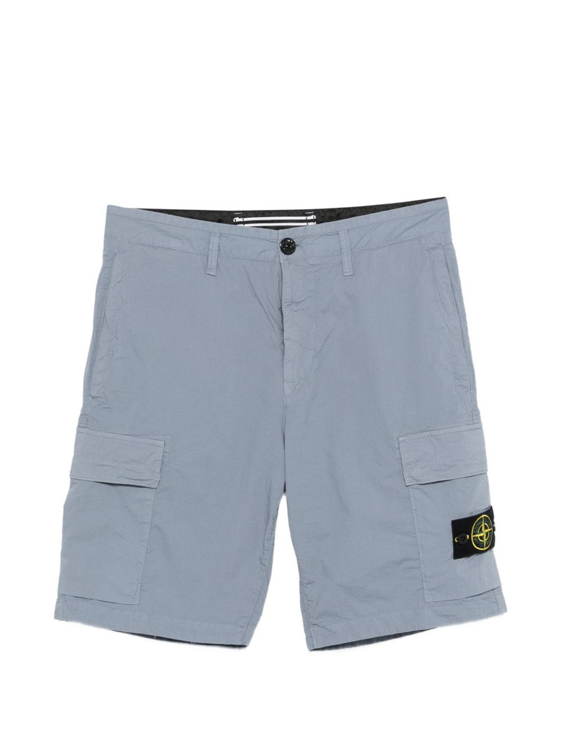 logo-patch cargo shorts 1