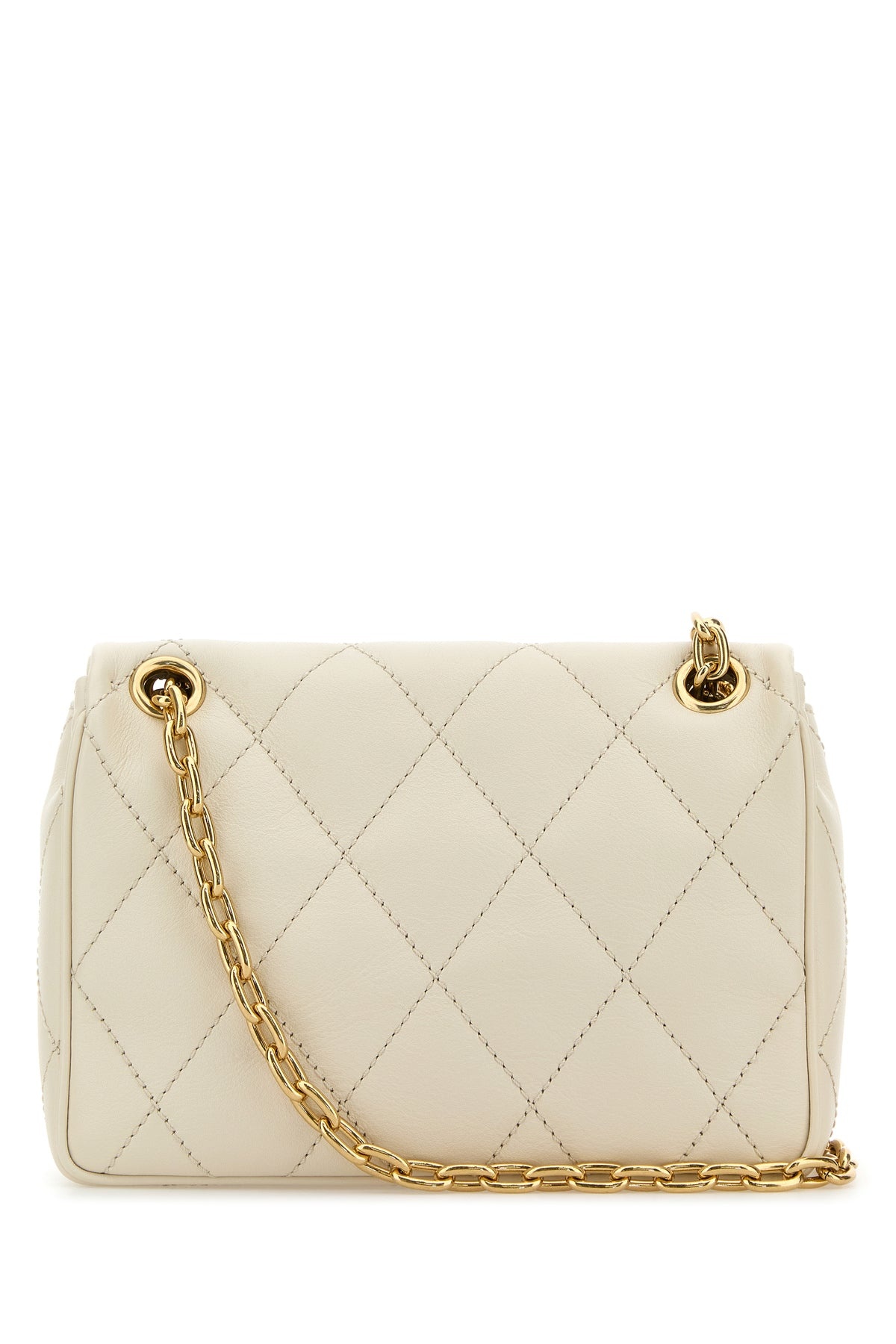 Ivory leather small Strand shoulder bag - 3