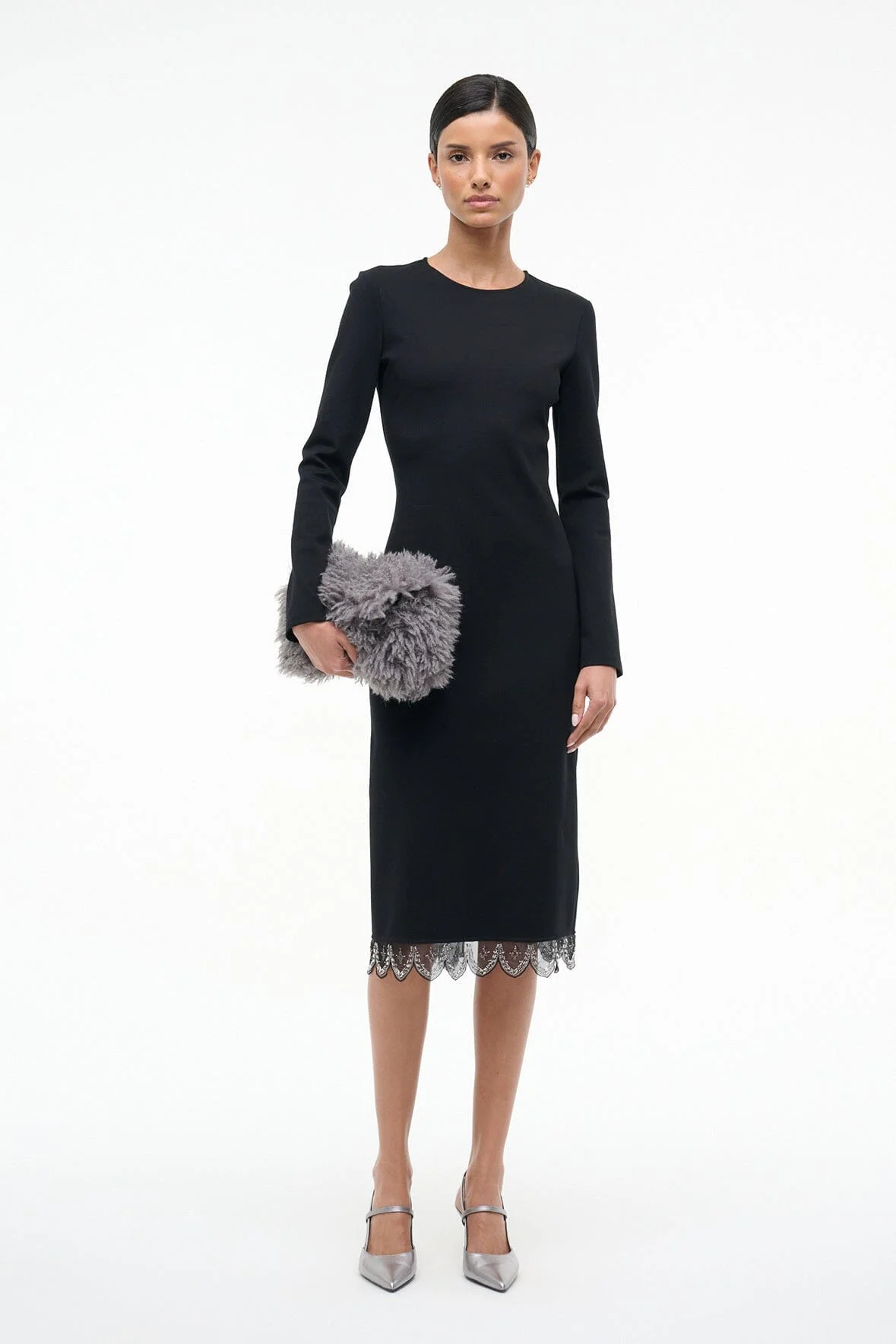 STAUD HUNTER DRESS BLACK - 1