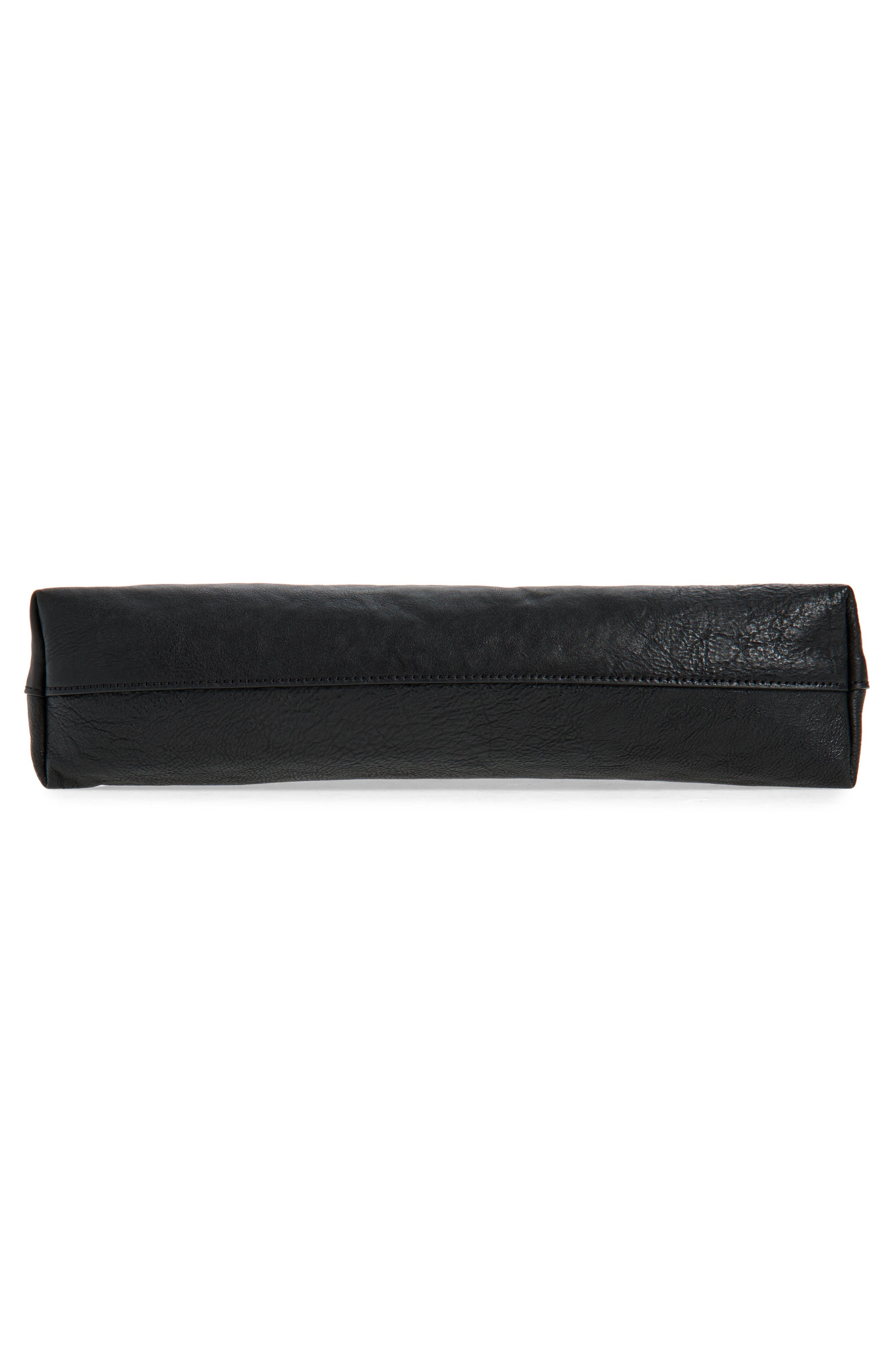 Alexander Wang Small Pike Leather Hobo Bag in Black at Nordstrom - 7