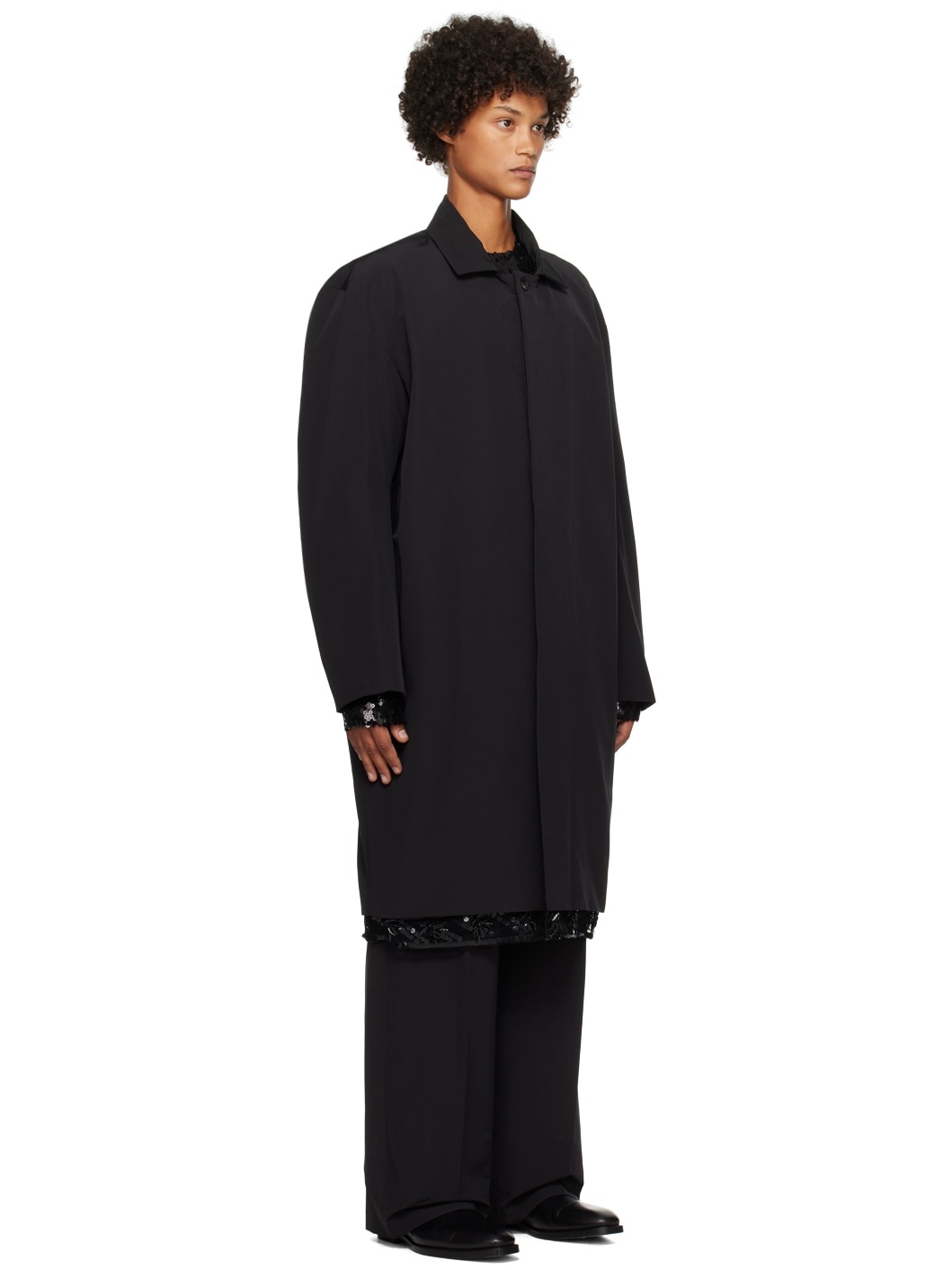 SSENSE Exclusive Black Kastor Coat - 2