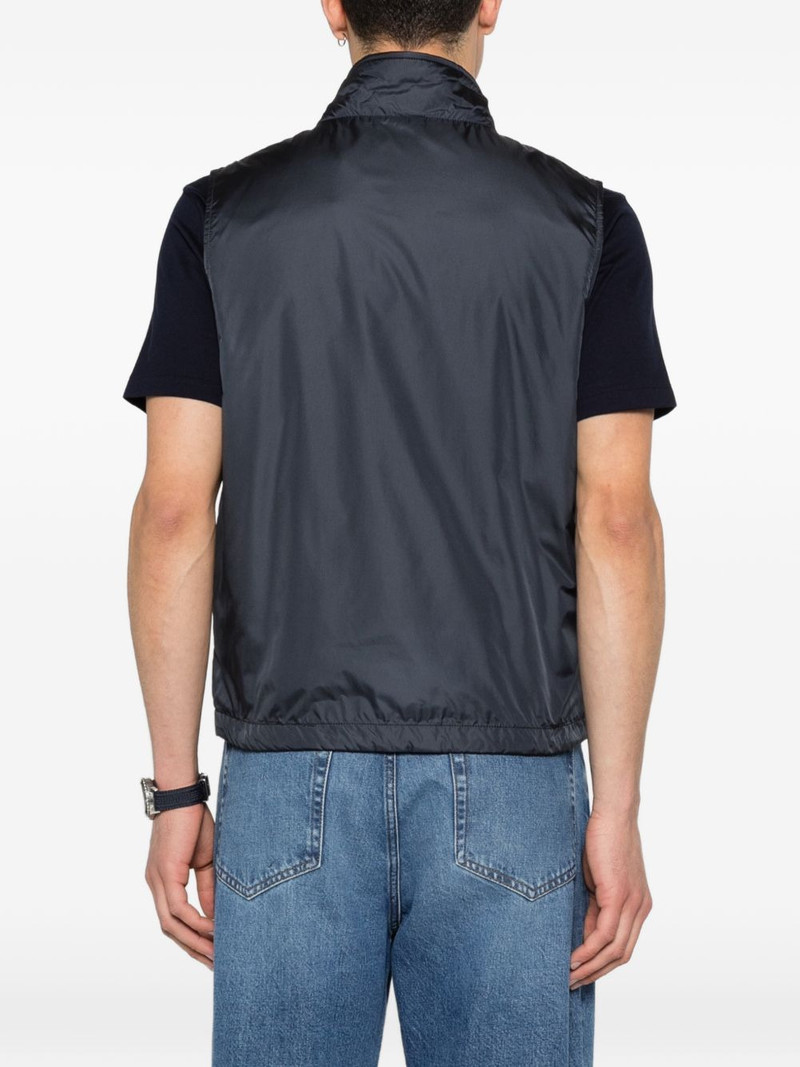 zip sleeveless gilet 4