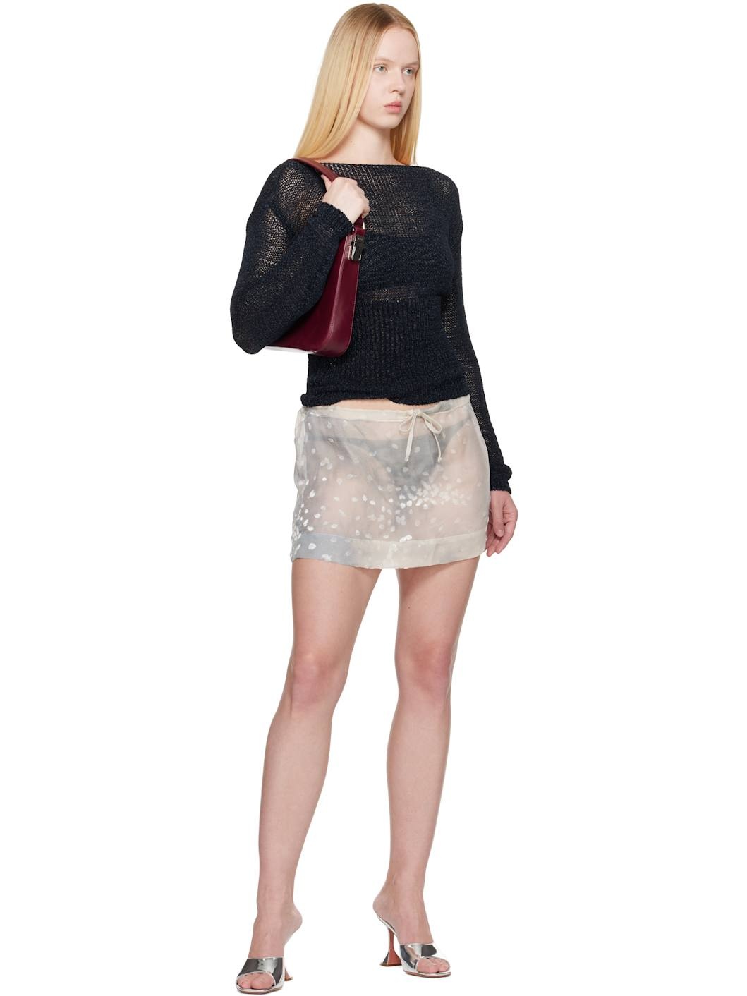 Gray Dee Miniskirt - 4