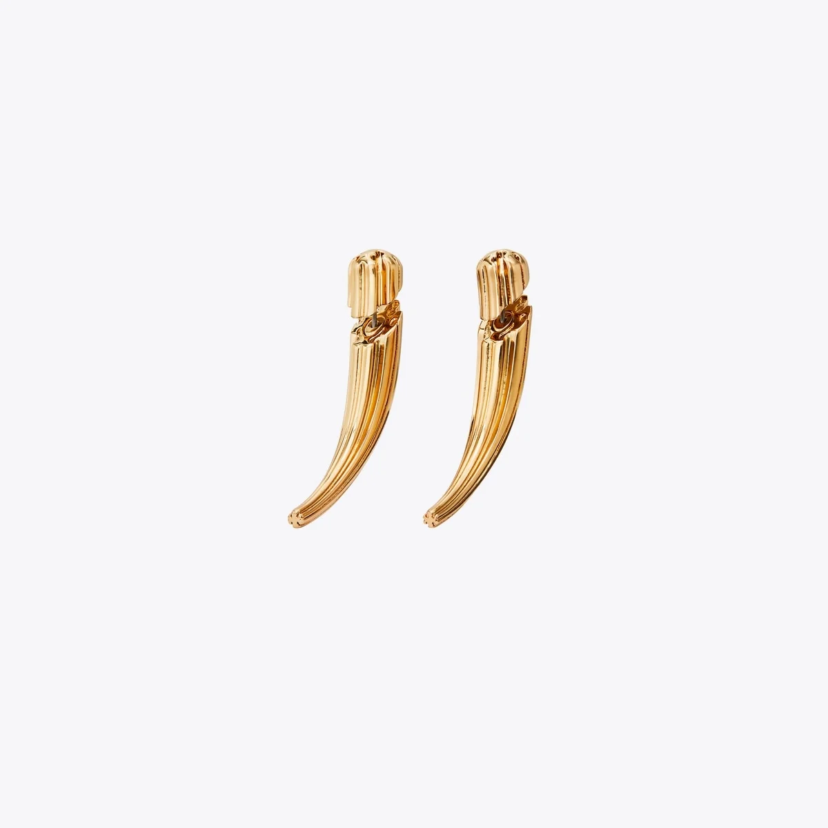 Pierced Front-Back Earrings - 1