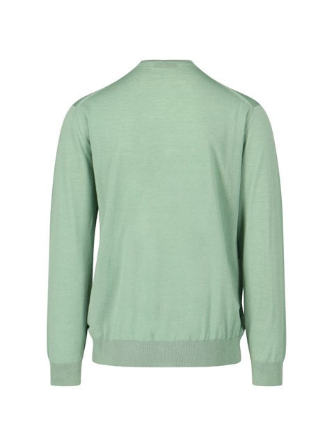 Prada Men Logo Embroidery Sweater - 3
