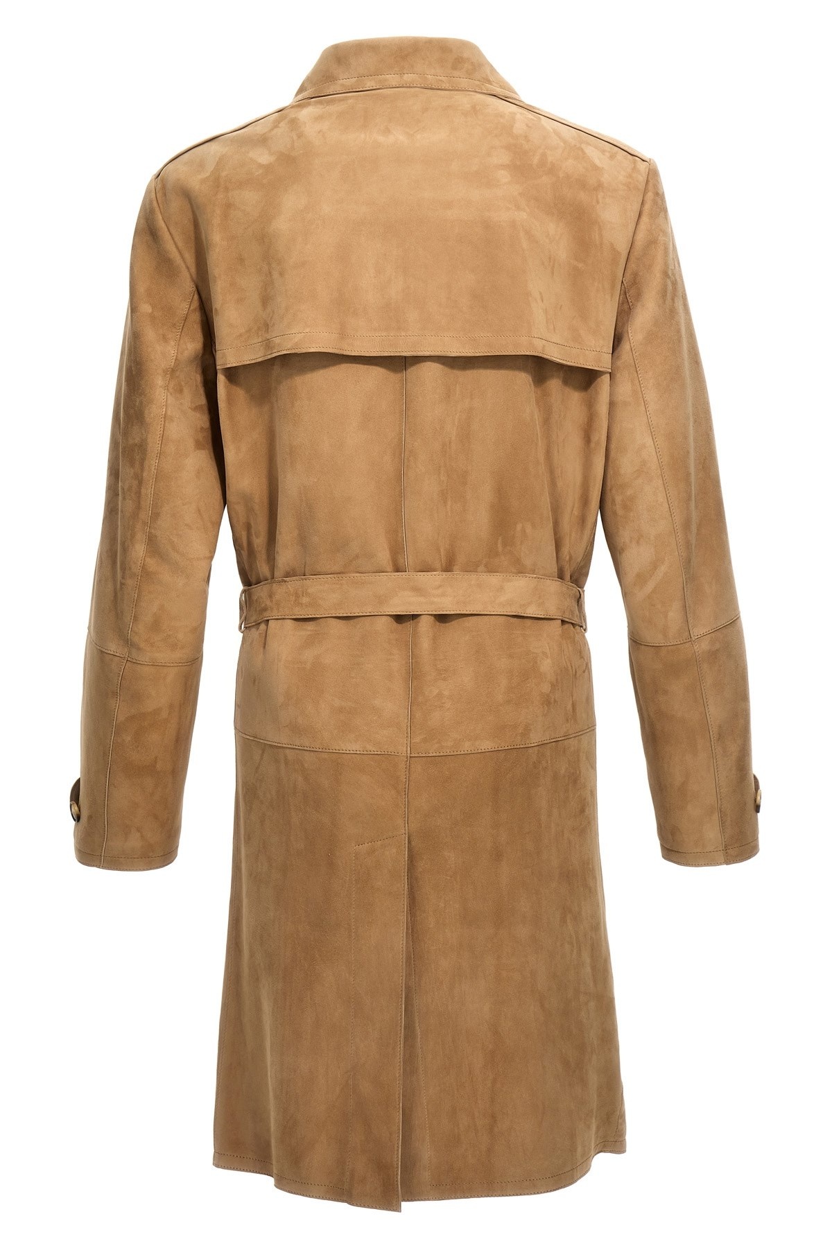 【送料&関税込】Brunello Cucinelli Trench Coat Brunello Cucinelli Suede trench coat | REVERSIBLE