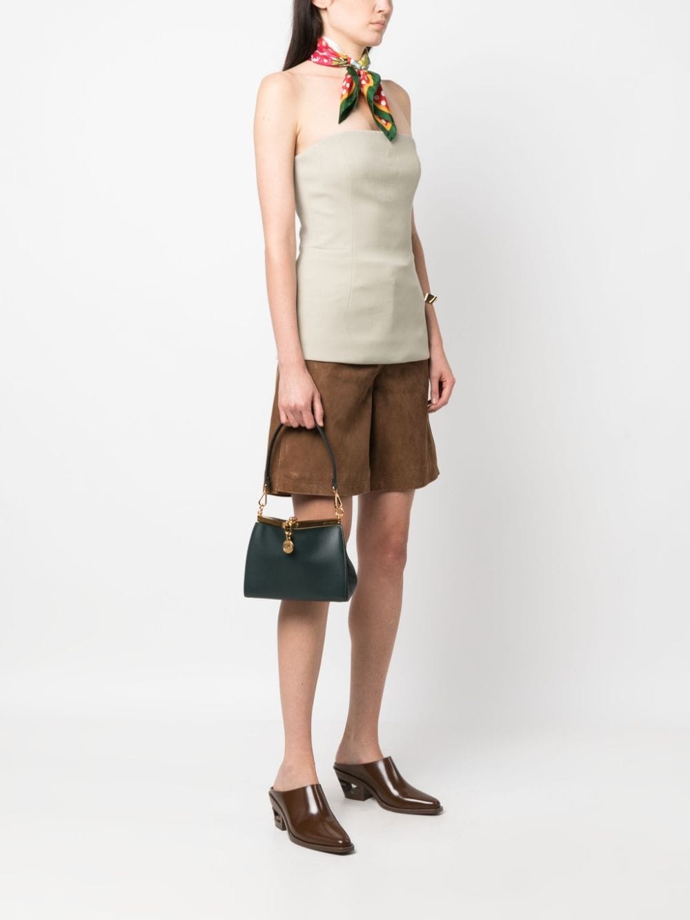 Vela leather shoulder bag - 2