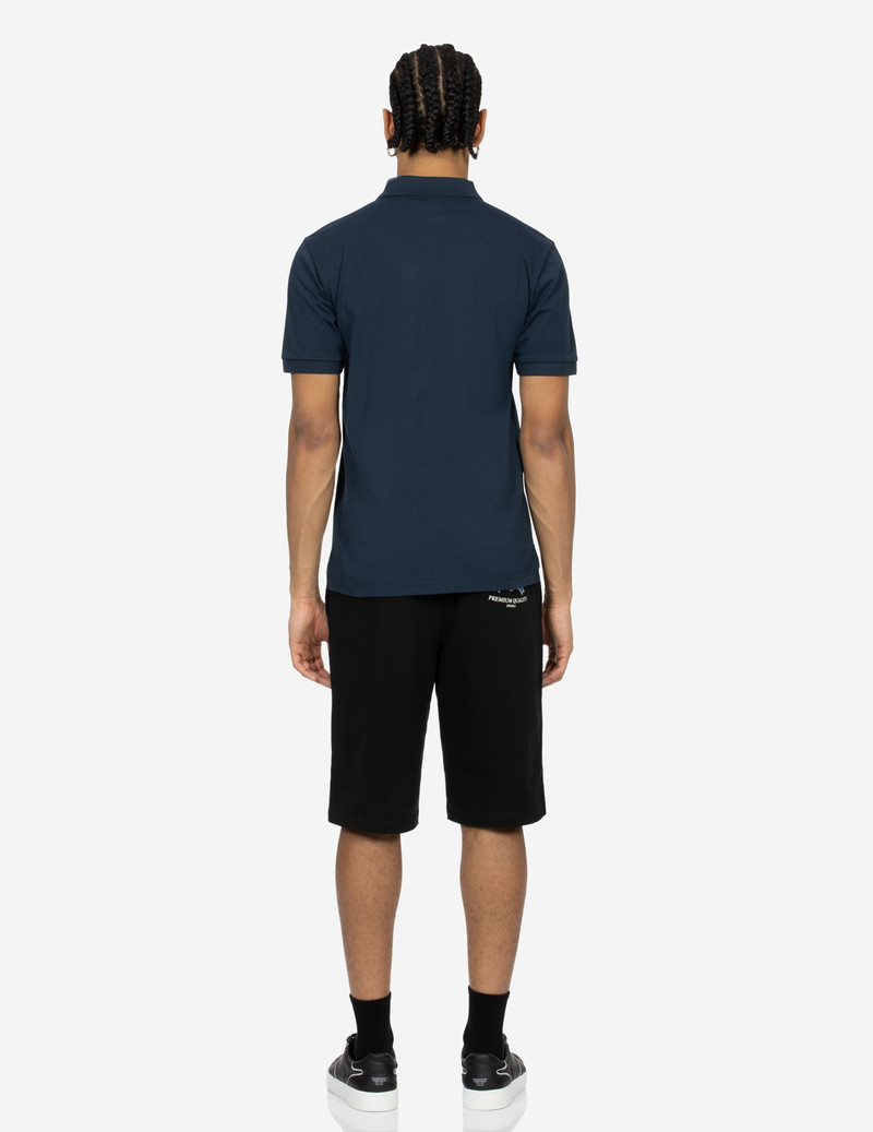 EVISU LOGO PRINT REGULAR FIT POLO SHIRT outlook